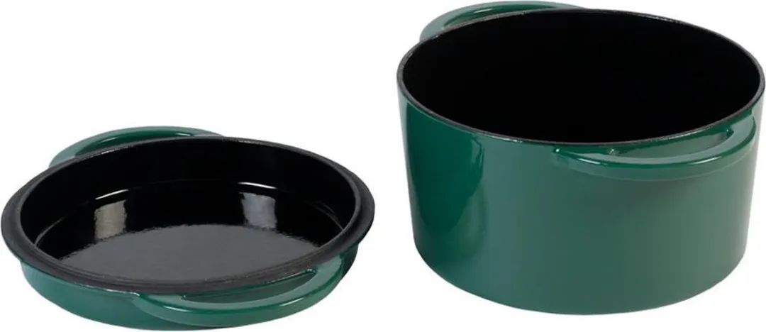 Big Green Egg Dutch Oven Round 4L - Groen - afbeelding 3 van 6