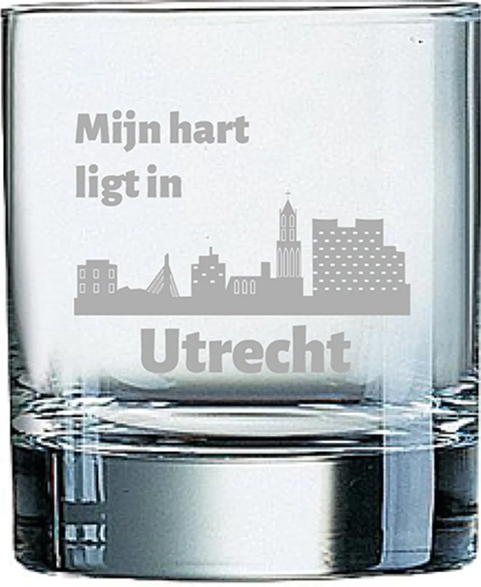 Arcoroc Utrecht Gegraveerd Whiskeyglas 20cl