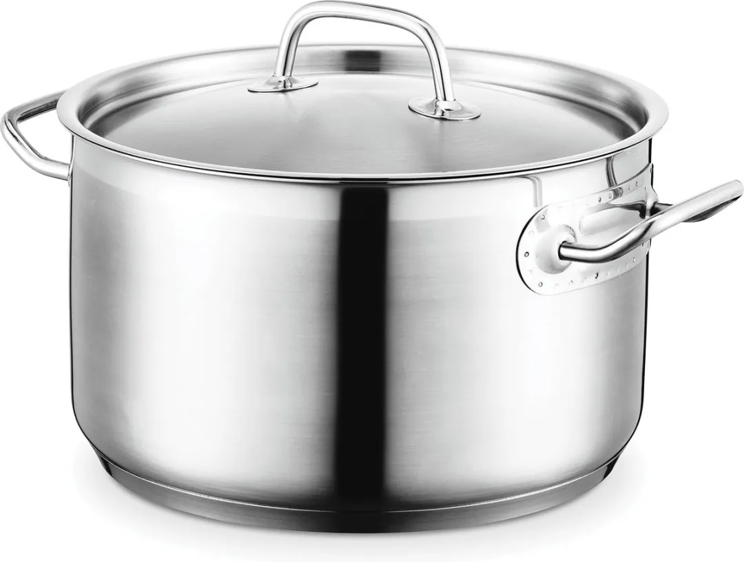 BergHOFF Essentials Line Kookpannenset 6-delig RVS - Zilver - afbeelding 6 van 6