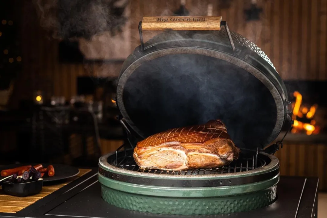 Big Green Egg Large Houtskoolbarbecue - 46cm - Groen
