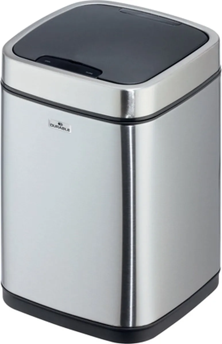 Durable No-Touch Afvalbak 6L RVS