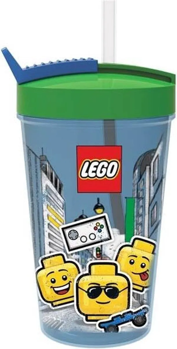 LEGO Iconic Drinkbeker Boy 500ml - Blauw RC 030322