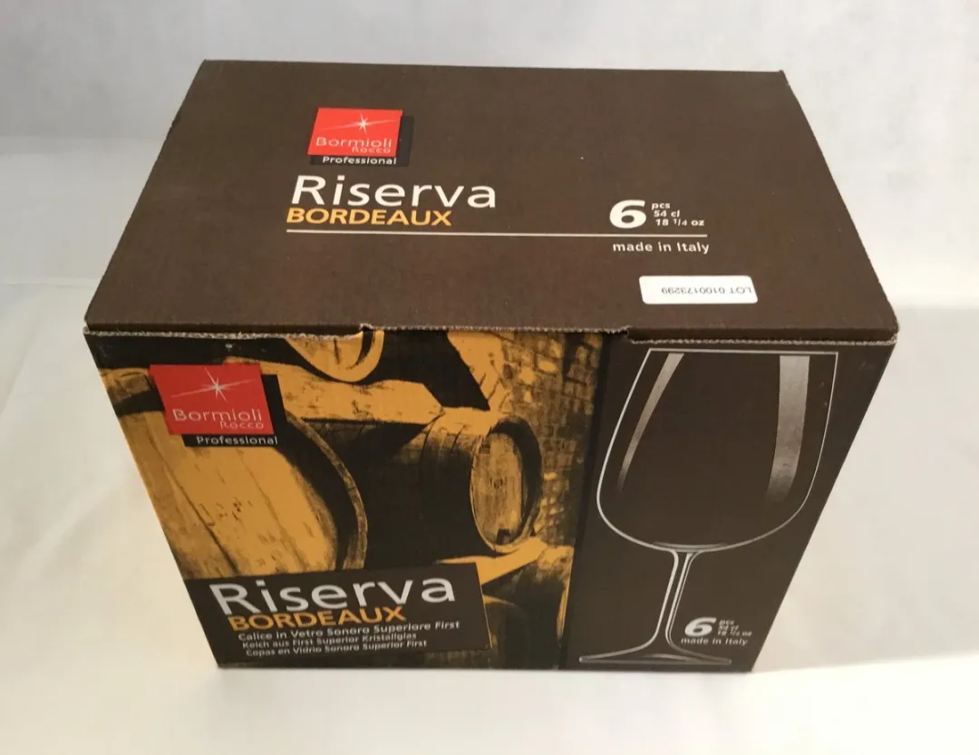 Bormioli Rocco Riserva Bordeauxglazen 6 Stuks - 54cl