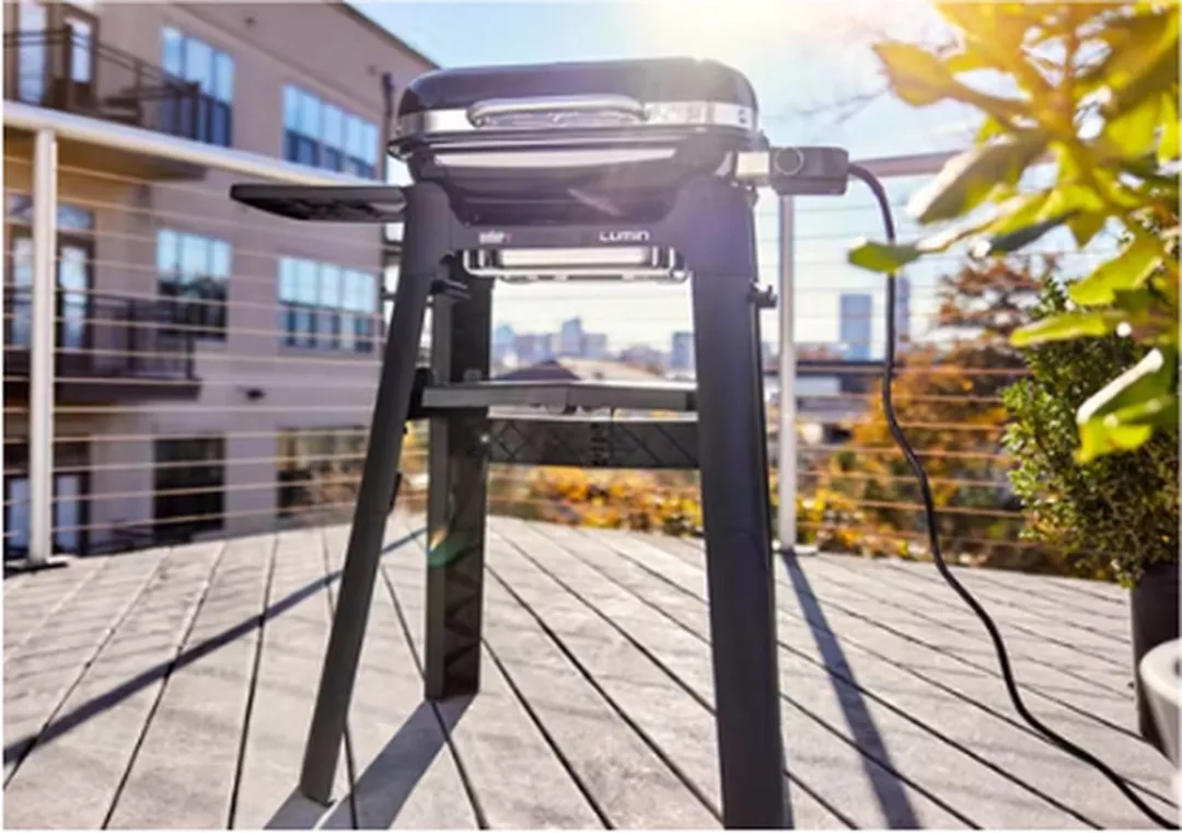 Weber Lumin Compact elektrische barbecue met onderstel
