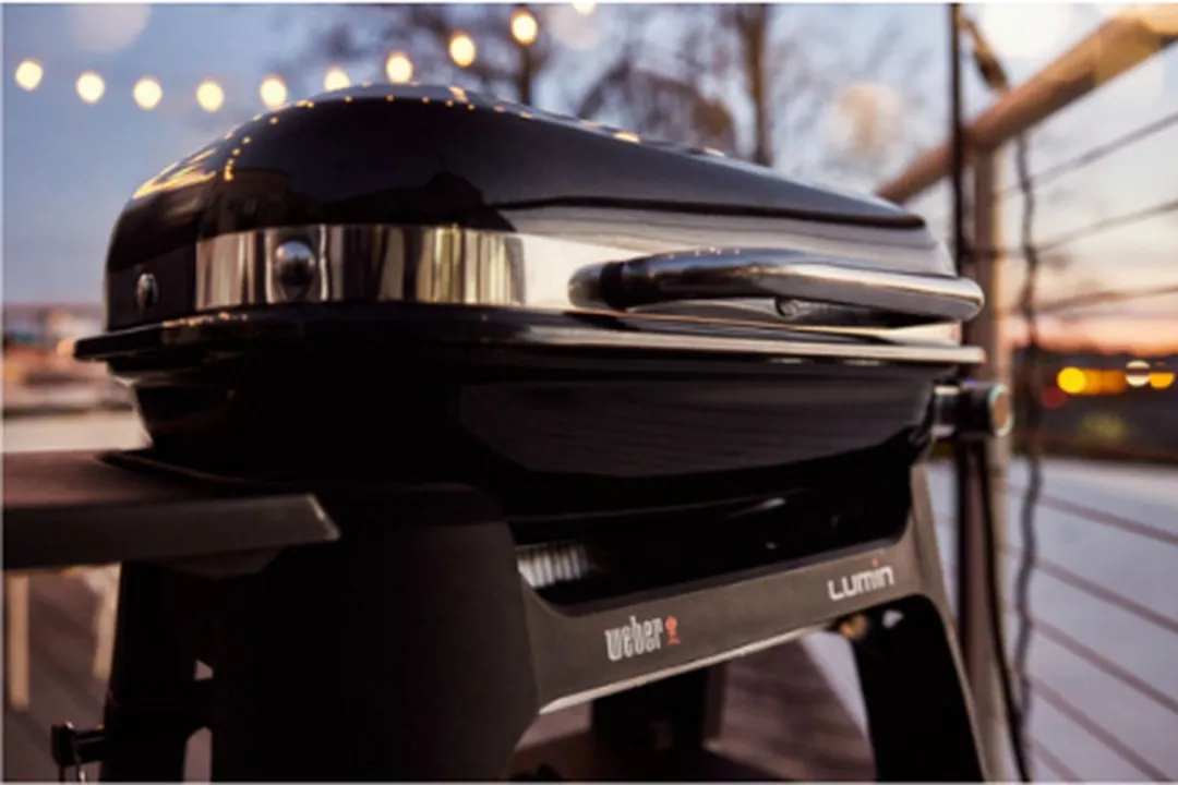 Weber Lumin Compact Elektrische Barbecue - 1 Brander - Zwart - afbeelding 6 van 6
