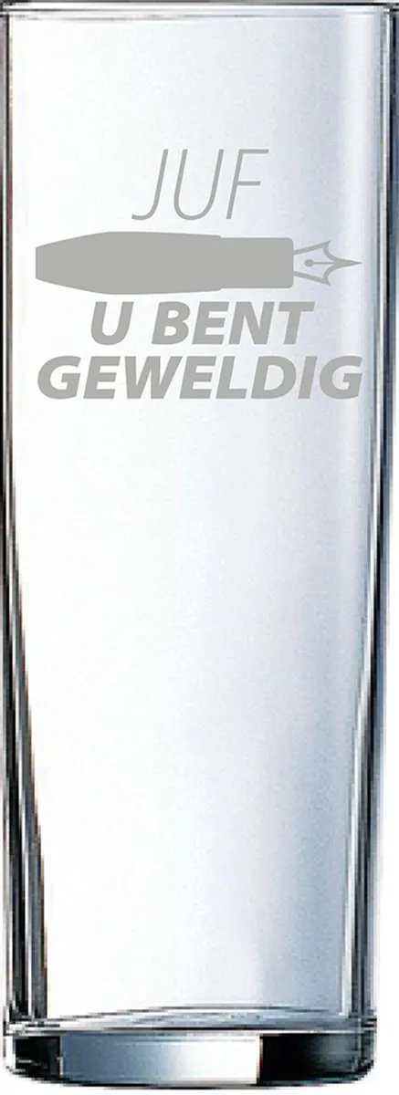 Arcoroc Juf Geweldig Gegraveerd Longdrinkglas 31cl