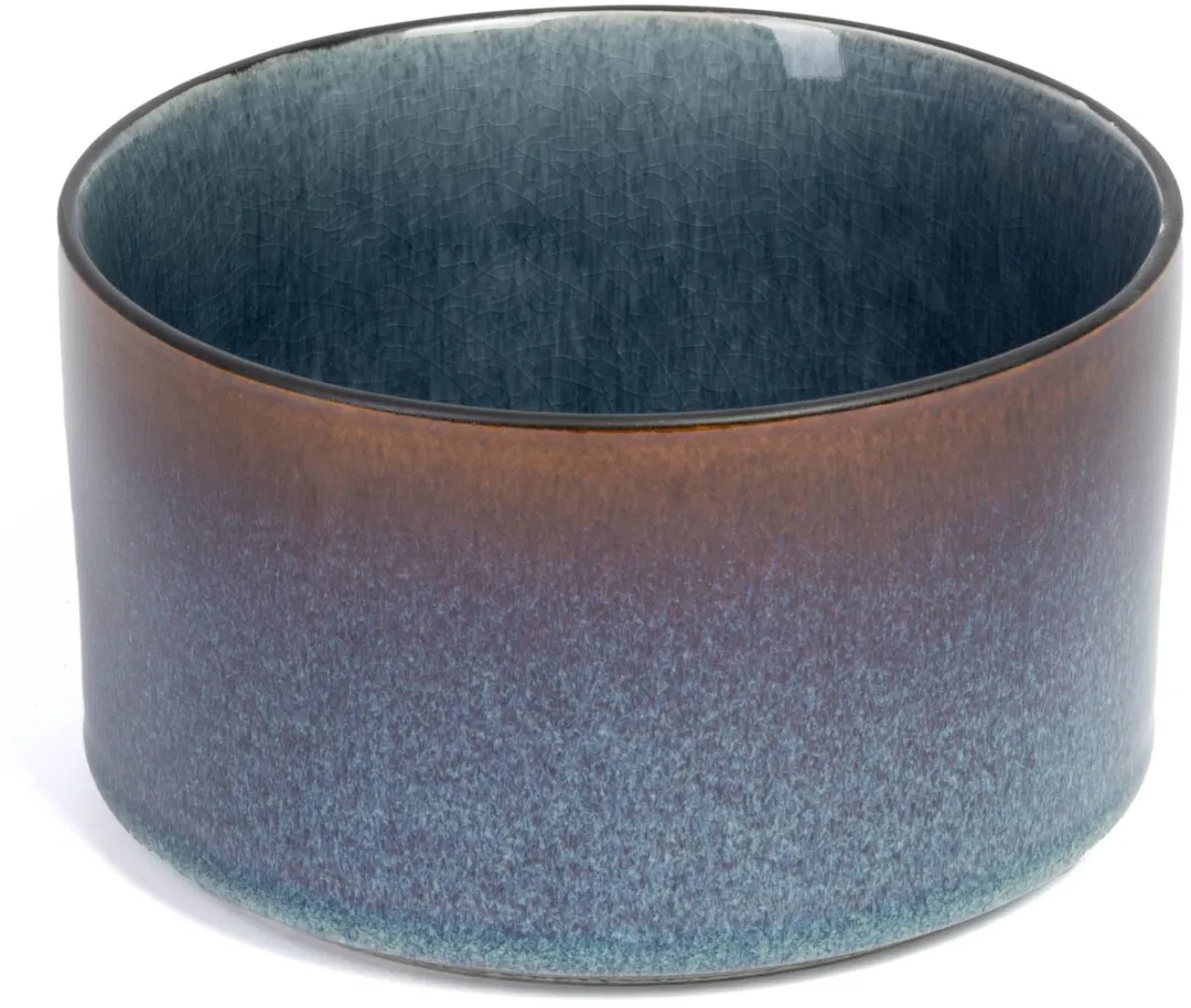 Cosy&Trendy Kleine Kom Quintana Blauw - 4 Stuks ø14cm 1000ml
