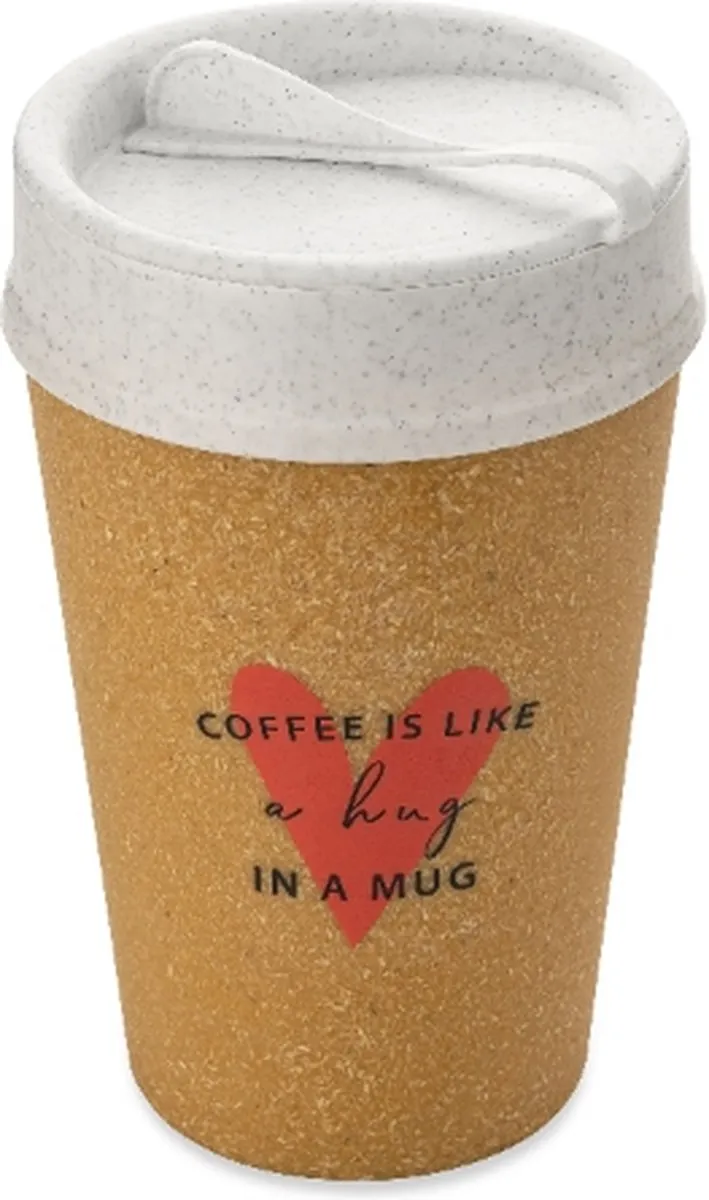 Koziol Hug in a Mug Dubbelwandige Koffiebeker 400ml
