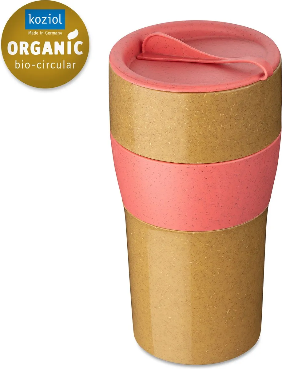 Koziol Aroma To Go XL Herbruikbare Koffiebeker 0.7L - Roze