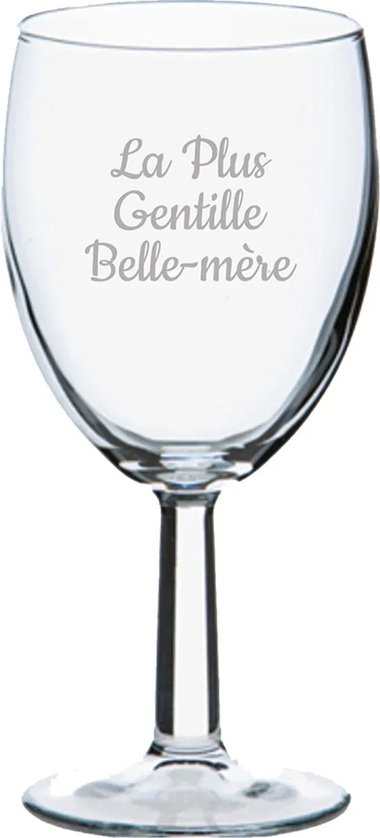 Pasabahce Wijnglas La Plus Gentille Belle-mère 24,5cl