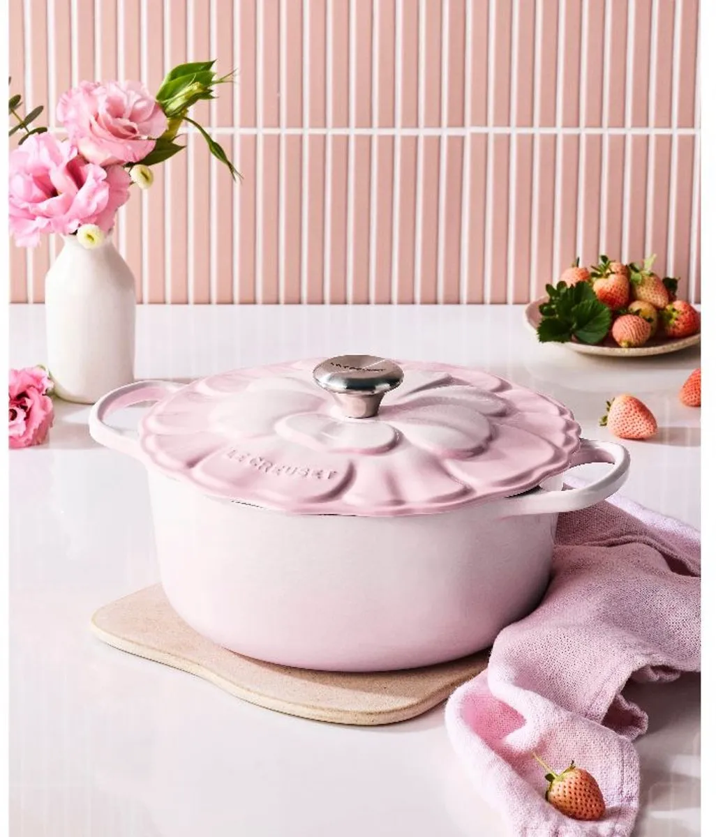 Le Creuset Braadpan Signature 26cm Roze