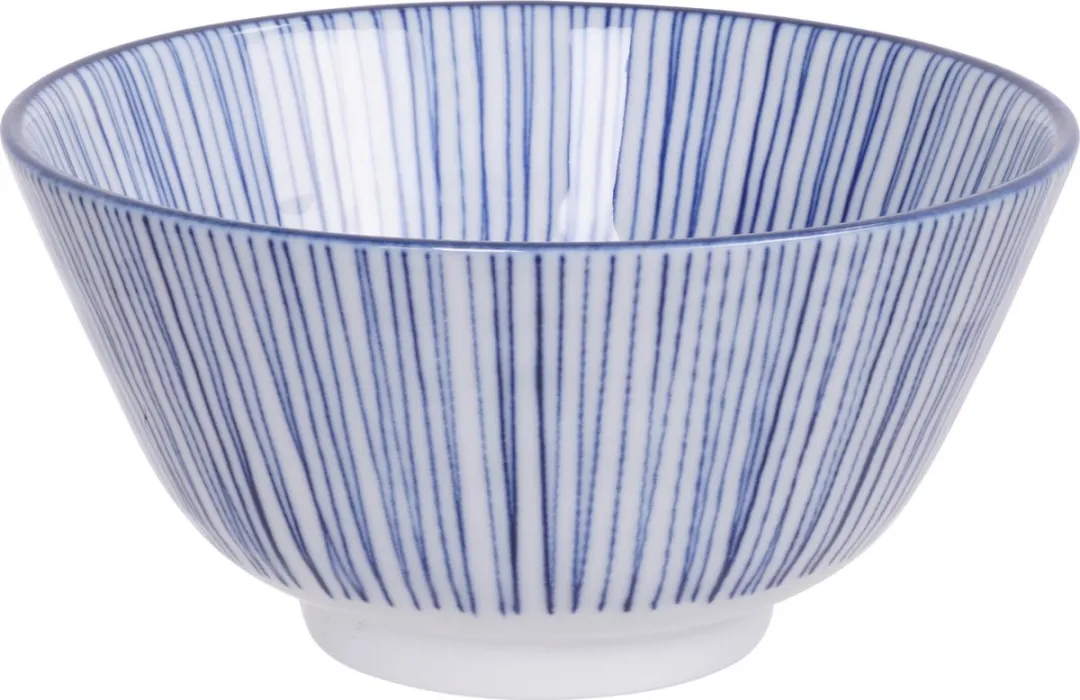 Tokyo Design Studio Nippon Blue Rice Bowl 12x6.4cm