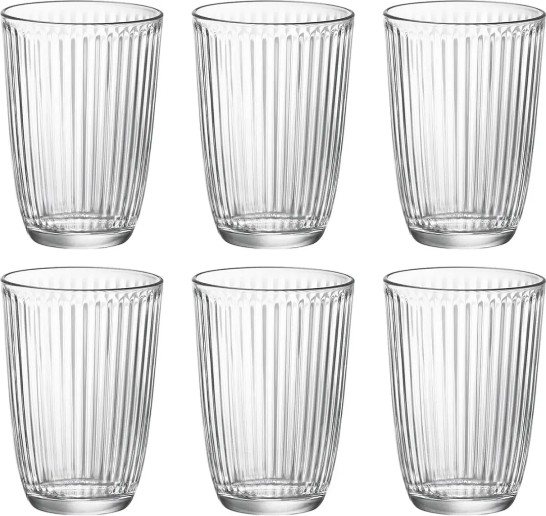 Bormioli Rocco Line Longdrinkglazen Set - 6 Stuks 390ml