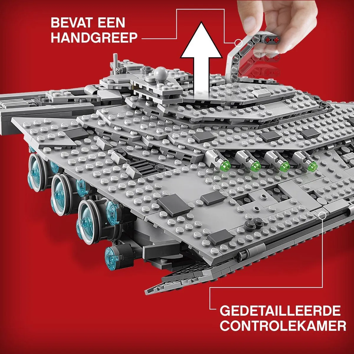 LEGO Star Wars First Order Star Destroyer 75190 - 1416 Stukken
