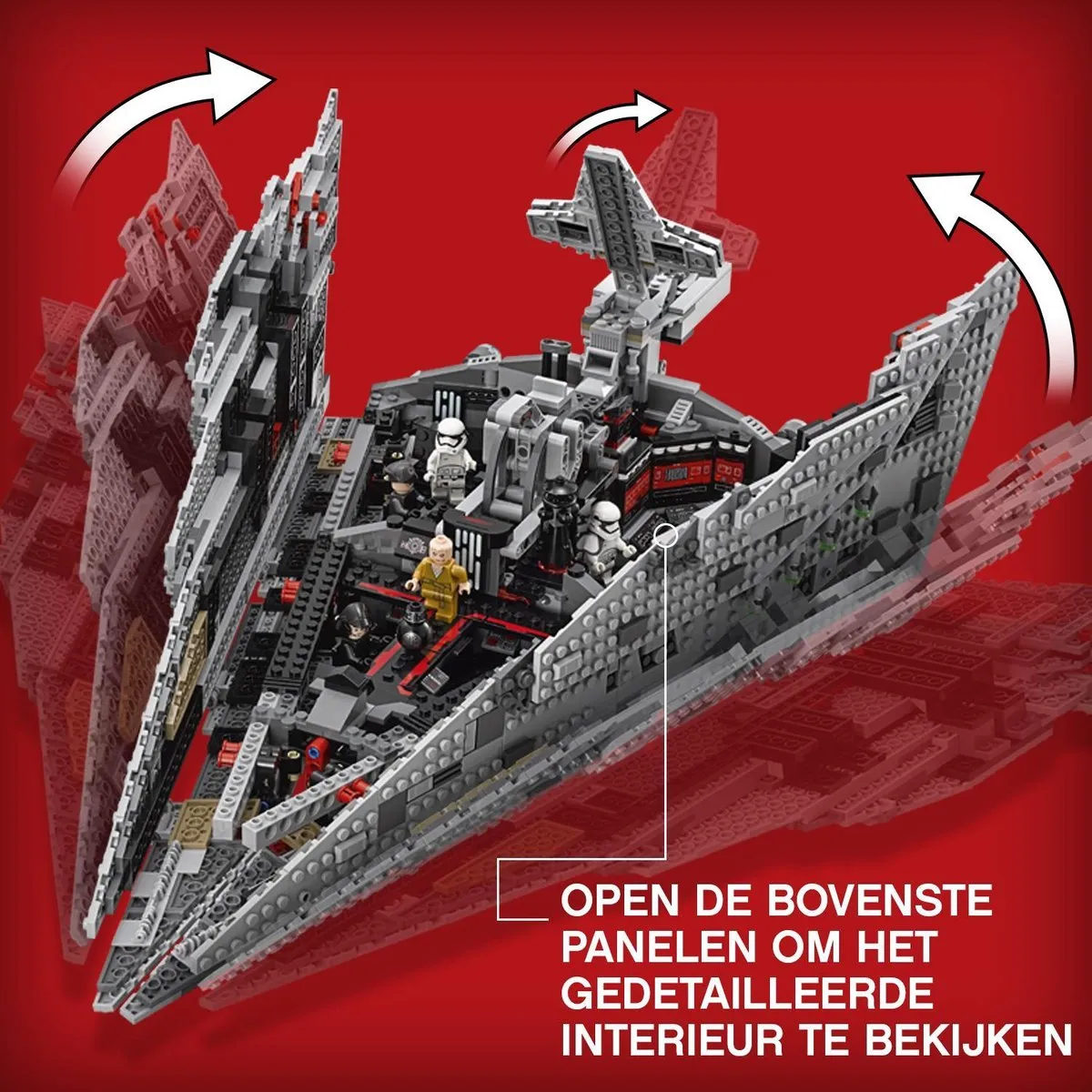 LEGO Star Wars First Order Star Destroyer 75190 - 1416 Stukken