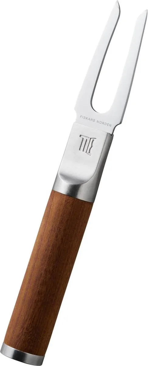 Fiskars Norden Visvork 1065249 - RVS & Berkenhout - afbeelding 2 van 6