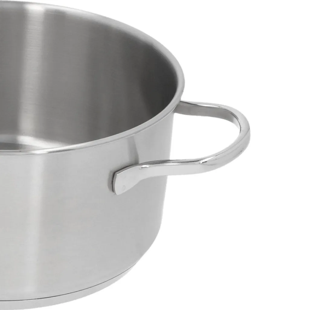 Demeyere Resto 3 Inductiepan 18cm - 3L - Zilver