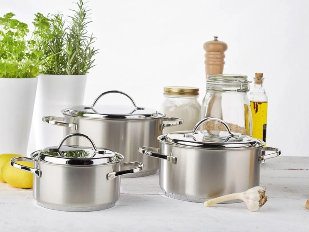 Demeyere Resto 3 Inductiepan 18cm - 3L - Zilver