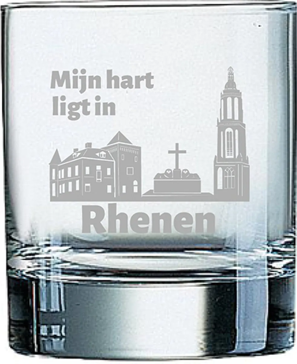 Arcoroc Rhenen Gegraveerd Whiskeyglas 20cl