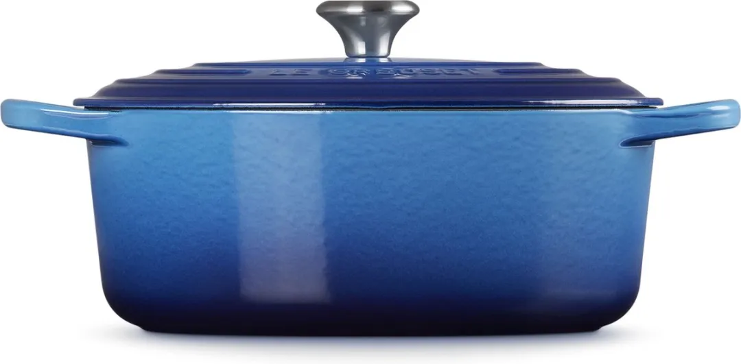 Le Creuset Braadpan Signature Ovaal Azure - ø27cm