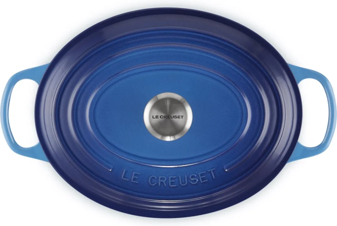 Le Creuset Braadpan Signature Ovaal Azure