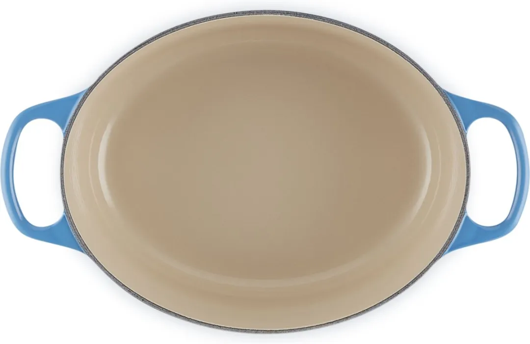 Le Creuset Braadpan Signature Ovaal Azure - ø27cm - afbeelding 6 van 6