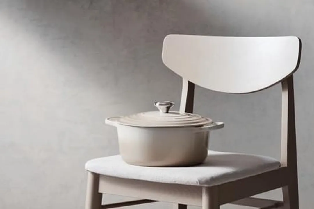 Le Creuset Braadpan Signature Meringue Ø26cm - 5,3L - Gietijzer - Crème