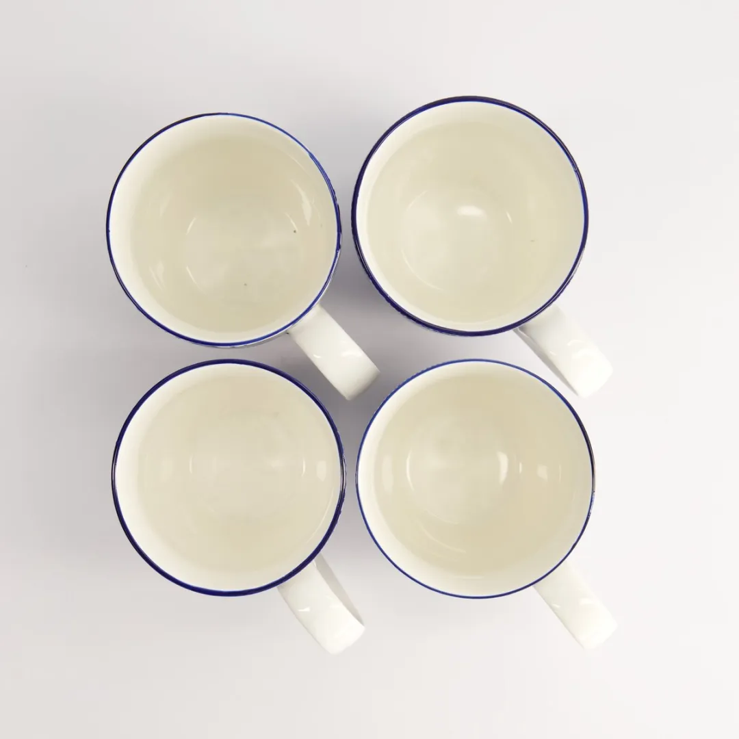 Tokyo Design Studio Nippon Blue Mokken - 4-delig 340ml