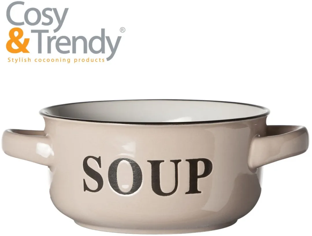Cosy&Trendy Classic Soepkommen - 6 Stuks 470ml