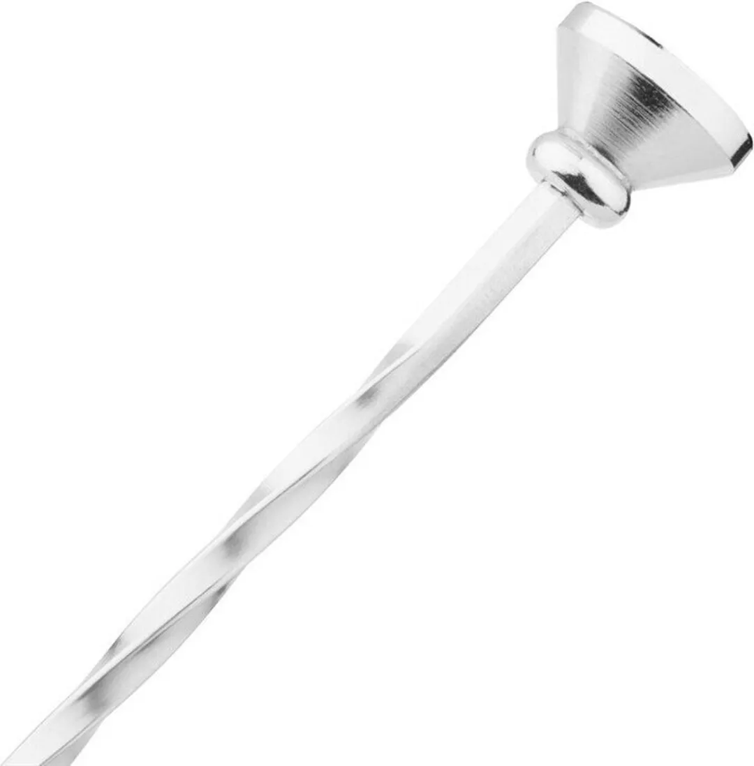 Olympia RVS Cocktail Roerlepel K474 - Grijs