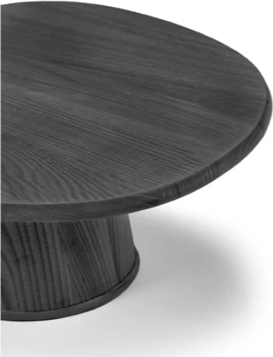 Serax Kelly Wearstler Dune Taartschotel - 29x23,5cm H11,5cm - Zwart