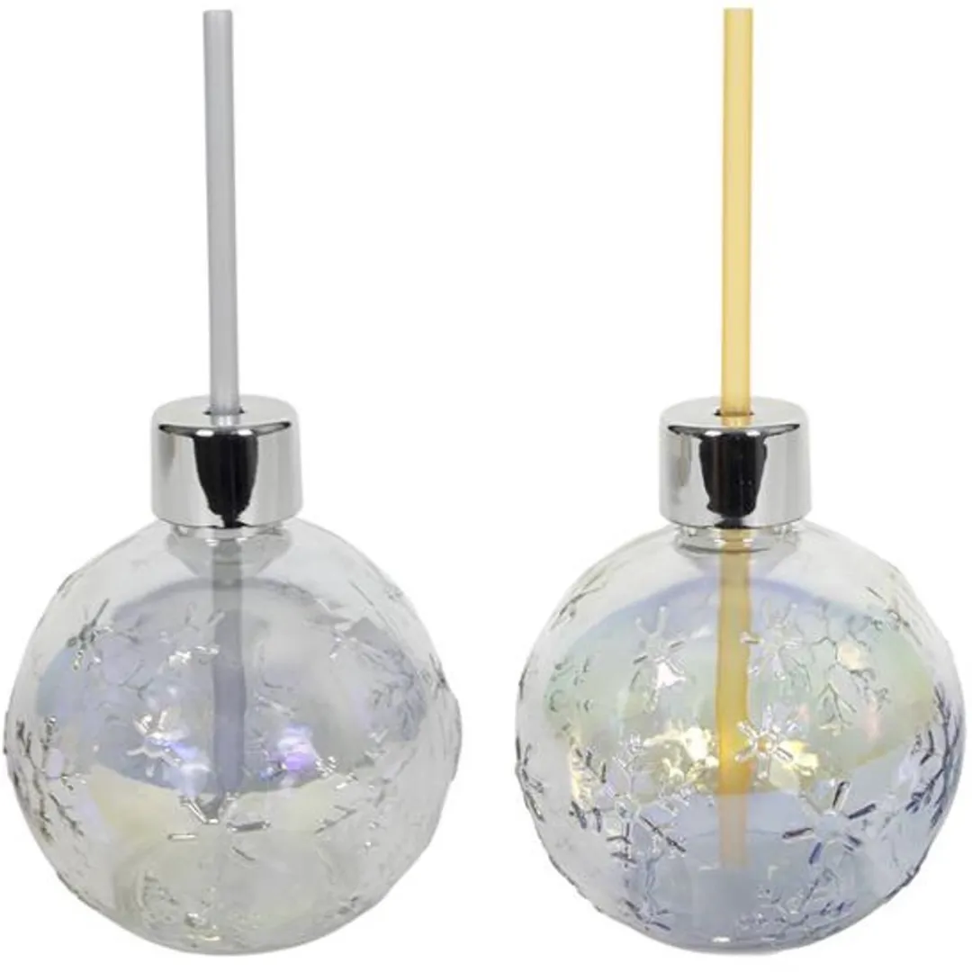 Svenska Living Kerstbal Beker met Rietje