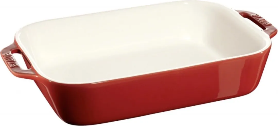 Staub Ceramique Ovenschotelset 2-delig - 20/27cm - Rood - afbeelding 4 van 4