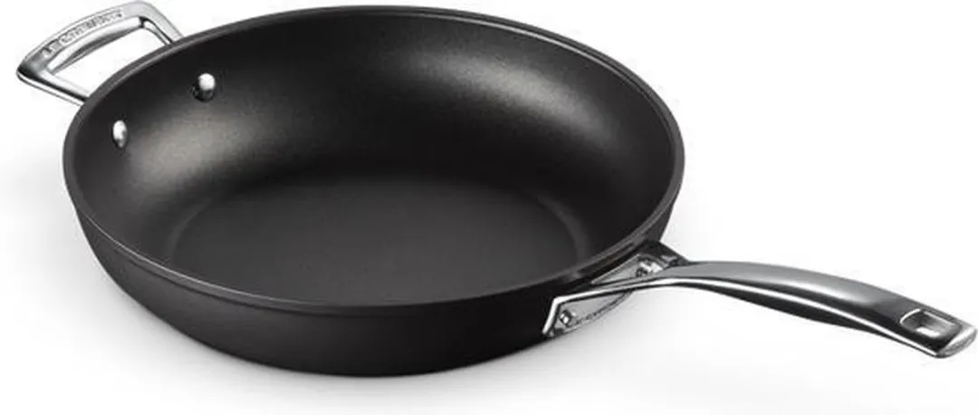 Le Creuset Sauteerpan Les Forgées TNS 28cm - 3.2L - Zwart