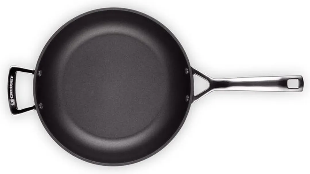 Le Creuset Sauteerpan Les Forgées TNS 28cm - 3.2L - Zwart