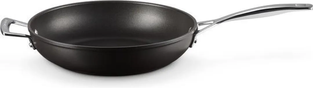 Le Creuset Sauteerpan Les Forgées TNS 28cm - 3.2L - Zwart