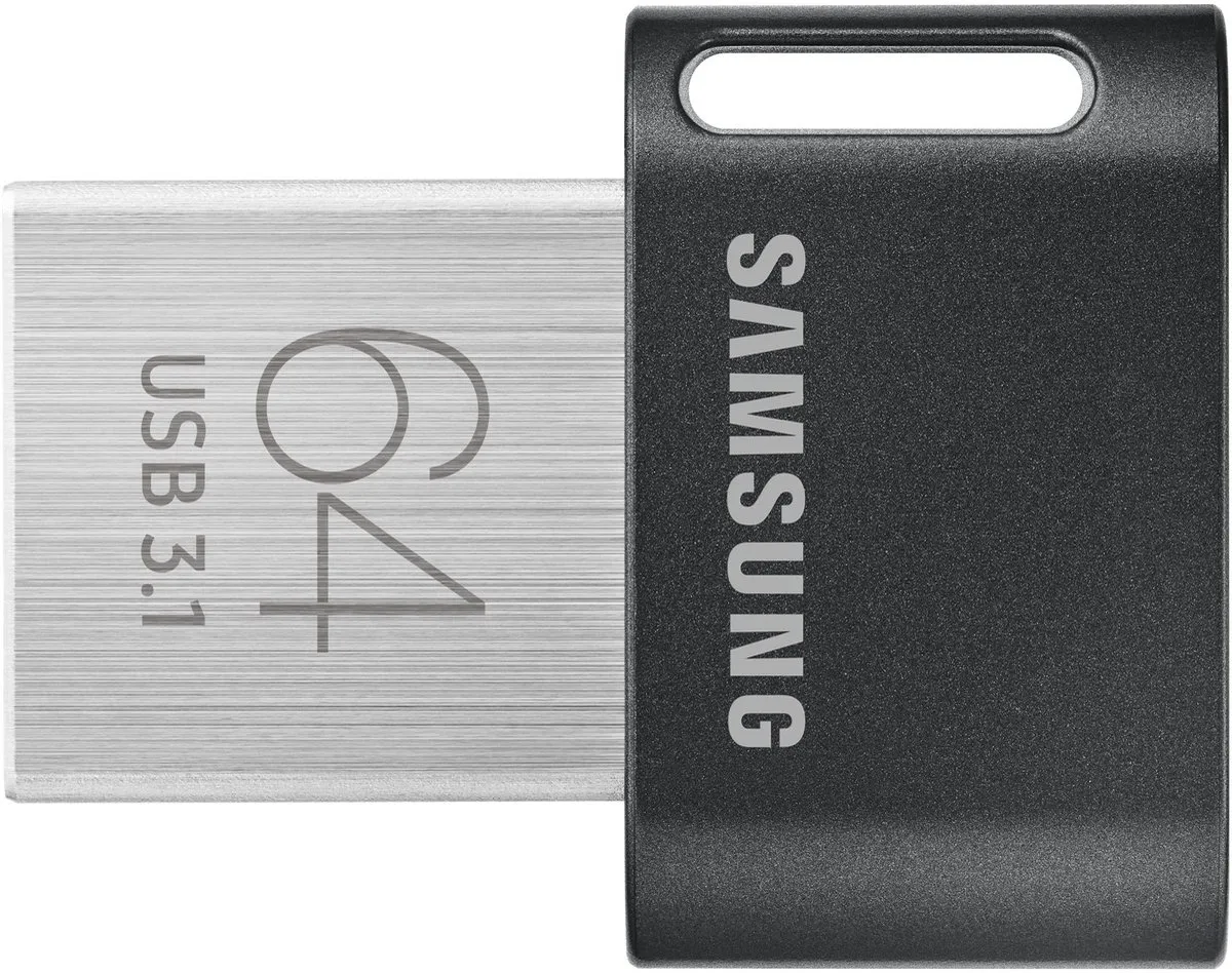 Samsung FIT Plus MUF-64AB/APC USB-stick 64GB - Zwart