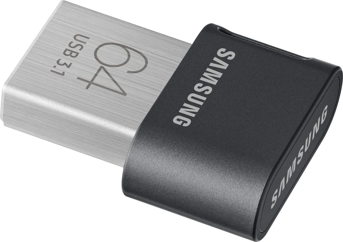 Samsung FIT Plus MUF-64AB/APC USB-stick 64GB - Zwart