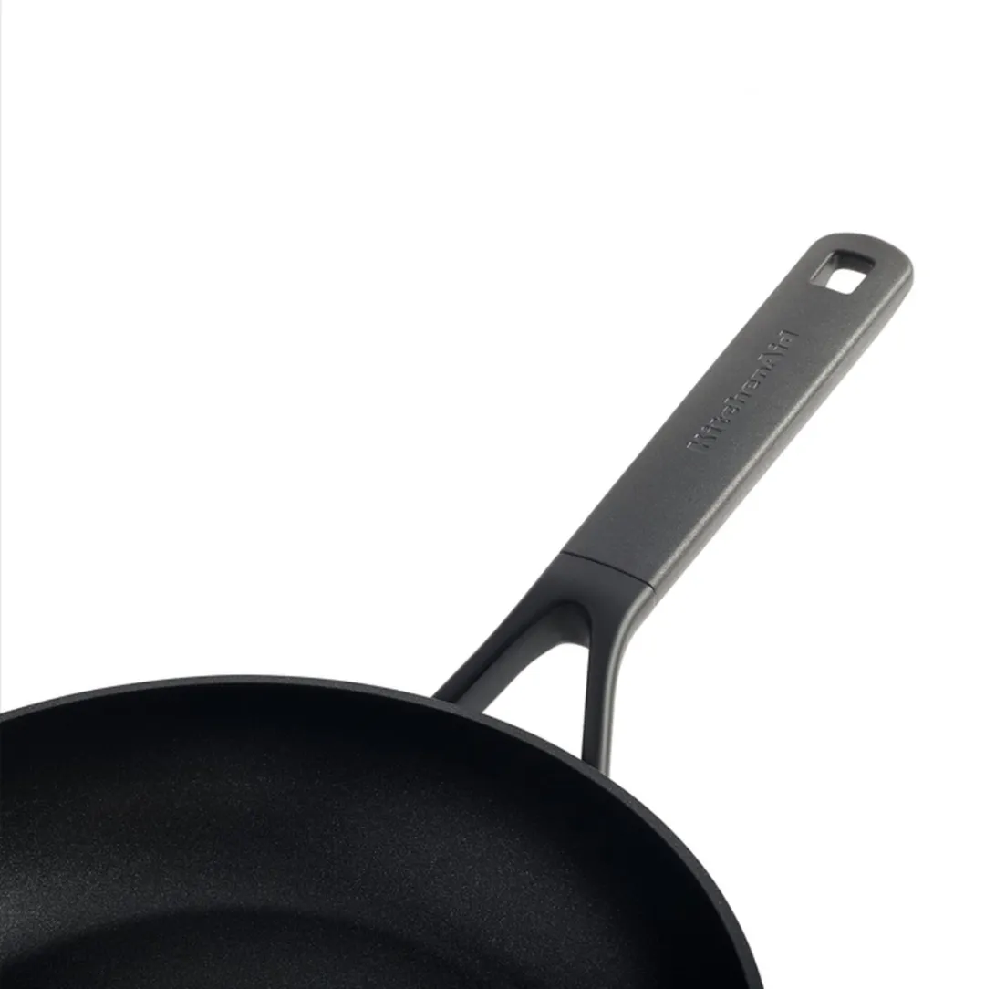 KitchenAid Classic Forged Aluminium Koekenpan 28cm - Zwart
