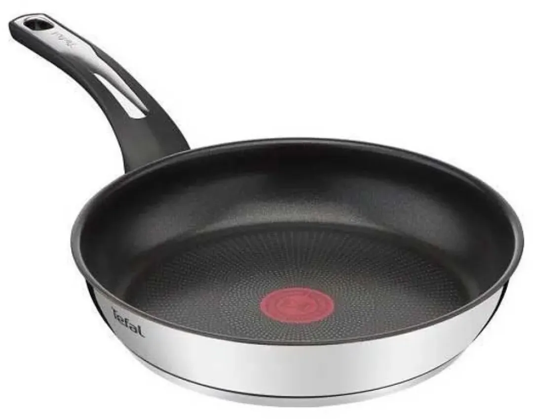 Tefal Emotion Koekenpan 24cm - Inductie - RVS - Zilver