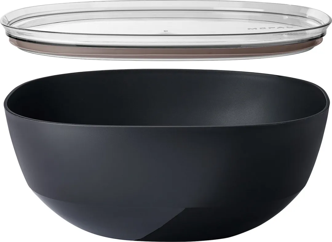 Mepal Silueta Serveerschaal met deksel 5L - Nordic Black