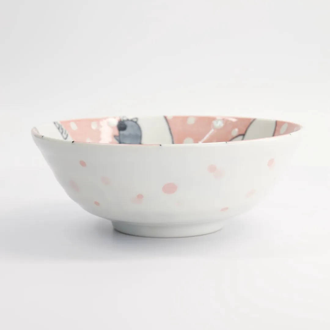 Tokyo Design Studio Kawaii Ramenkom Roze 1000ml