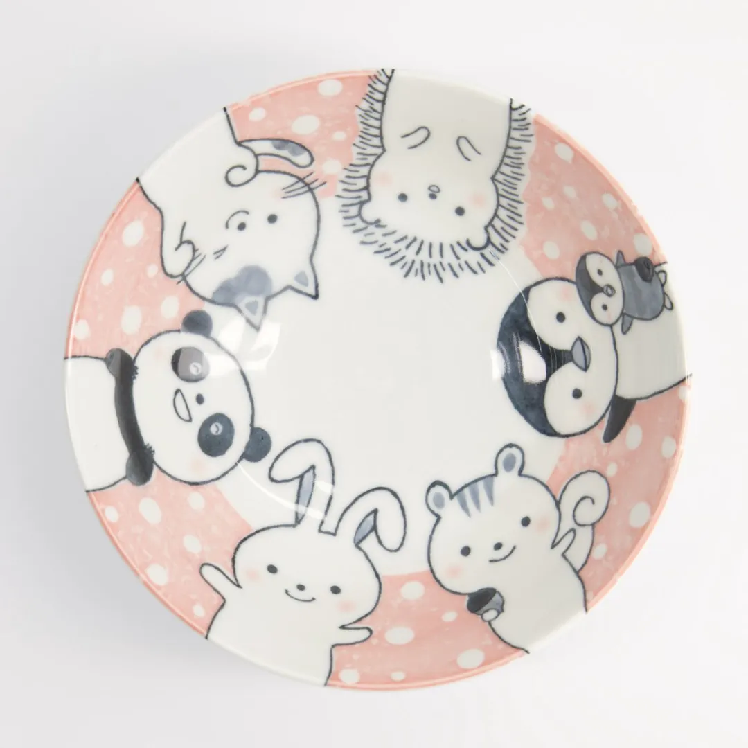 Tokyo Design Studio Kawaii Ramenkom Roze 1000ml