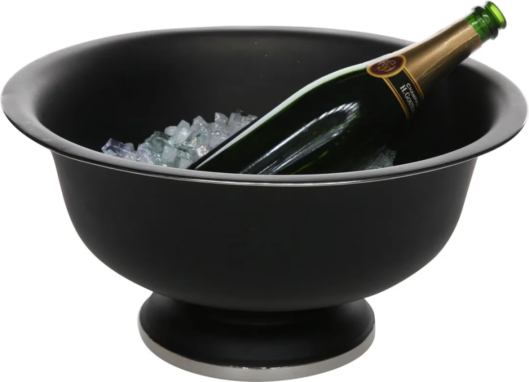 Cosy&Trendy Black Champagne Emmer Op Voet Ø41cm