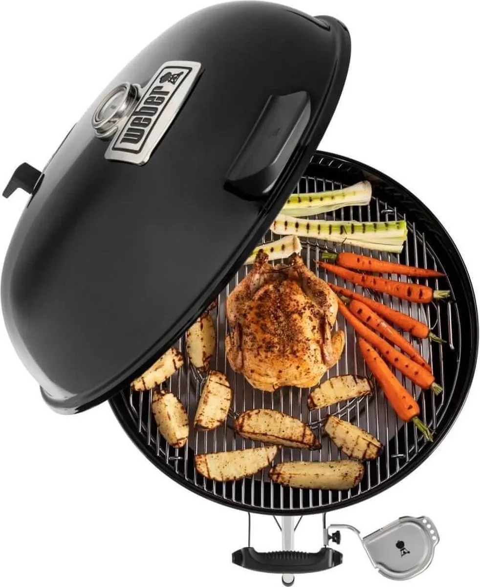 Weber E-5770 Barbecue 57cm - 20 Hamburgers - Zwart