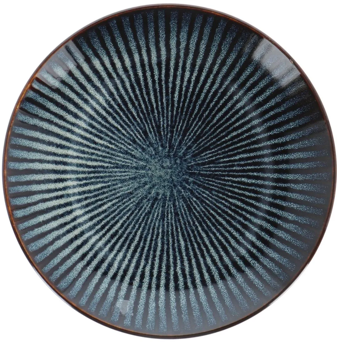 Cosy&Trendy Atlantis Stripe Dessertbord 21.5cm - Blauw