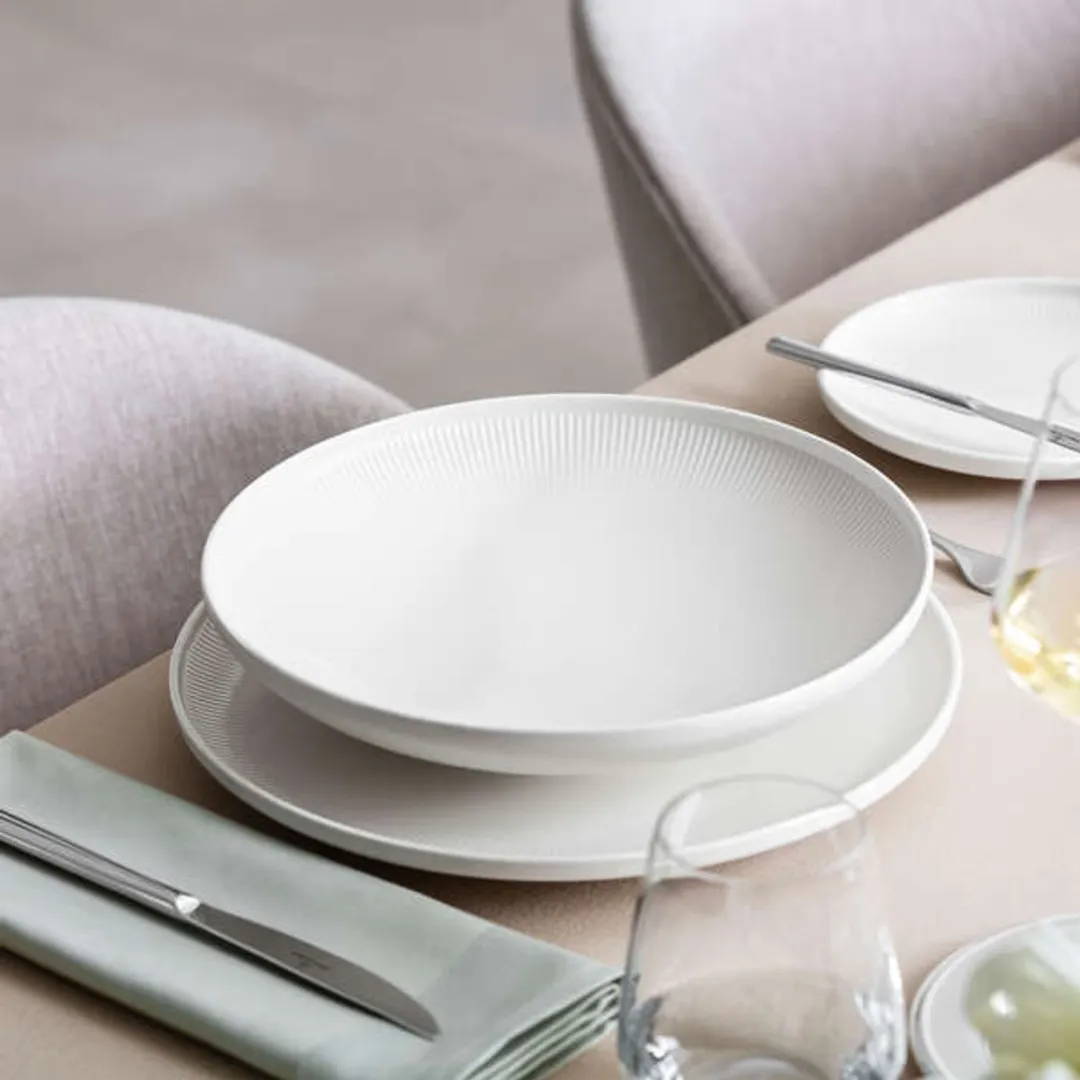Villeroy & Boch Afina Salade-/serveerschaal - Ø25cm - Wit