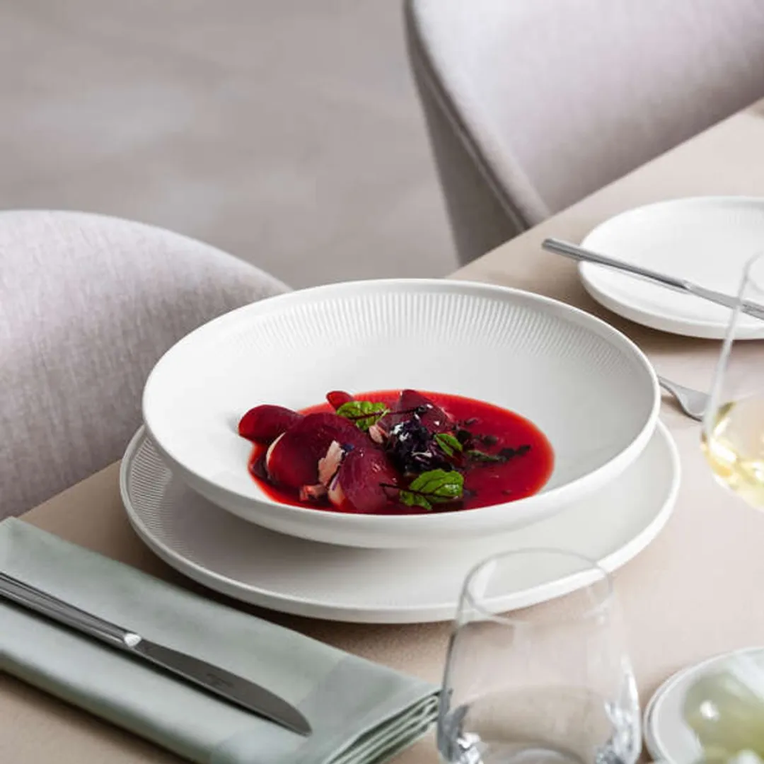 Villeroy & Boch Afina Salade-/serveerschaal - Ø25cm - Wit