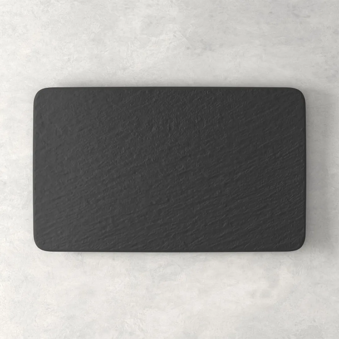 Villeroy & Boch Manufacture Rock Serveerschaal 28x17cm - Zwart