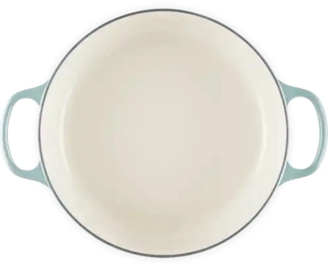 Le Creuset Signature Braad-/Stoofpan 30cm - 6,2L - Sea Salt - afbeelding 2 van 2